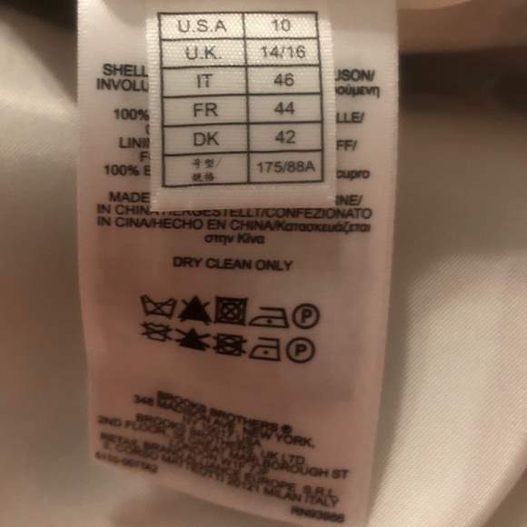 ❤️💙Like New💙❤️Brooks Brothers Fully Lined Sheath - Picture 7 of 8